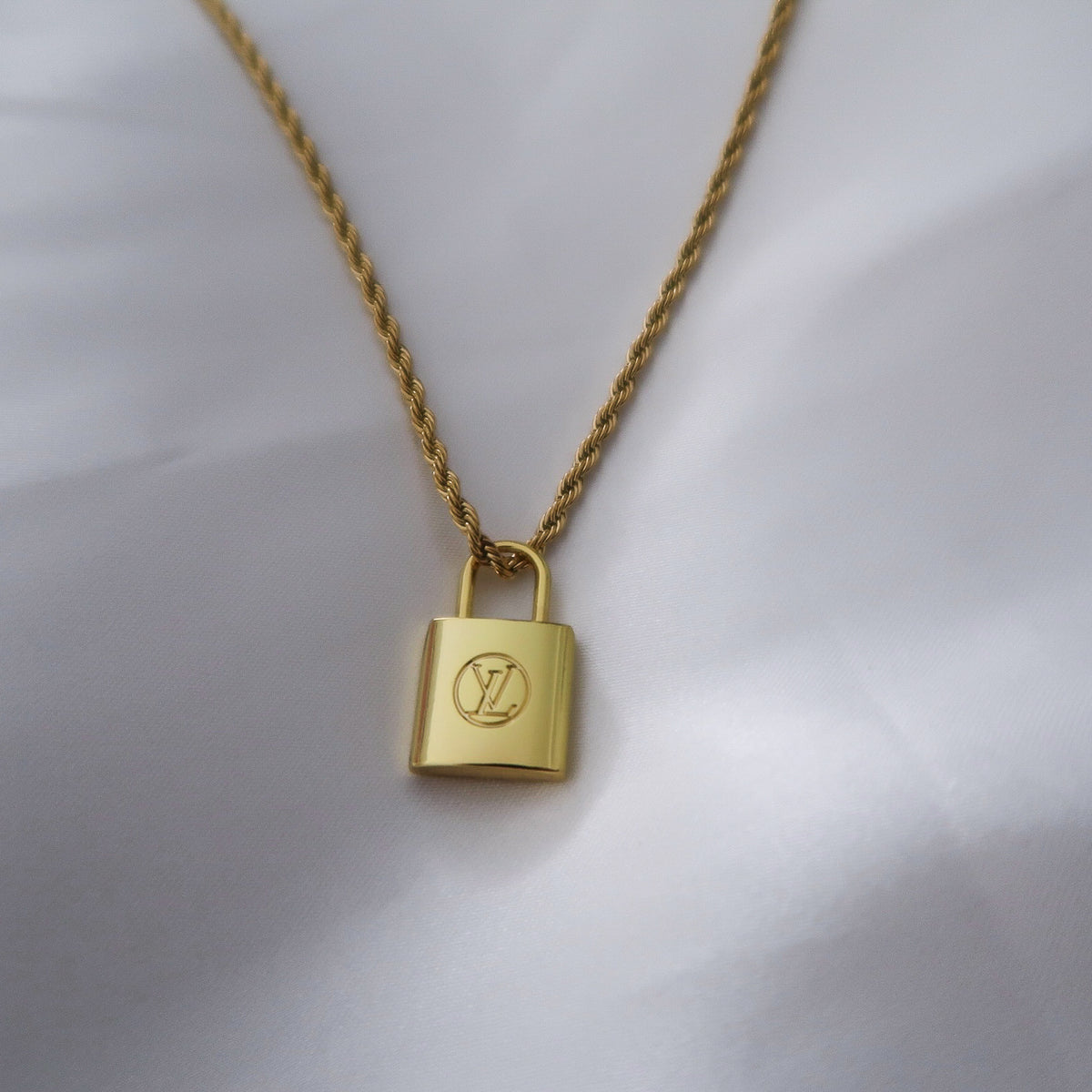 Louis Vuitton Gold Lock Necklace -  Ireland